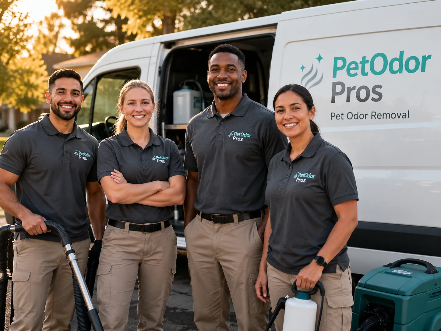 Pet Odor Removal team serving Garvin, OK